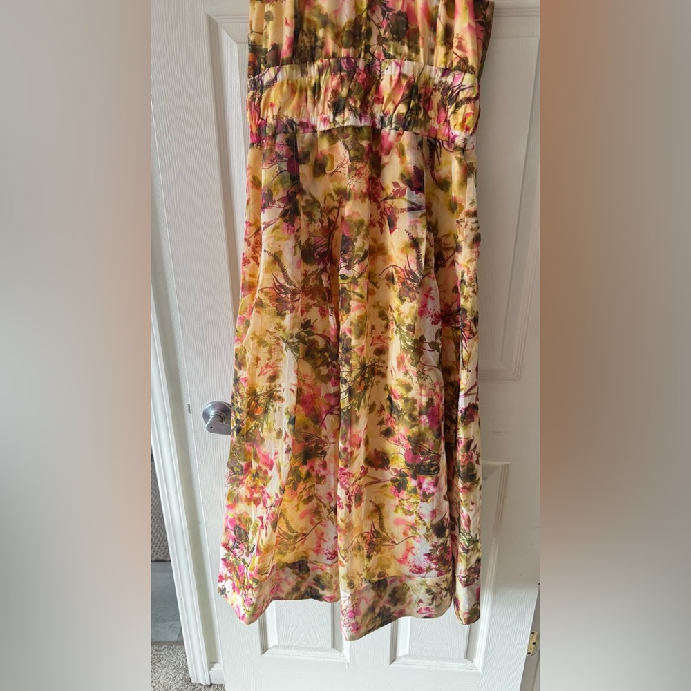 Karen Millen Yellow Floral Dress - Picture 4 of 12